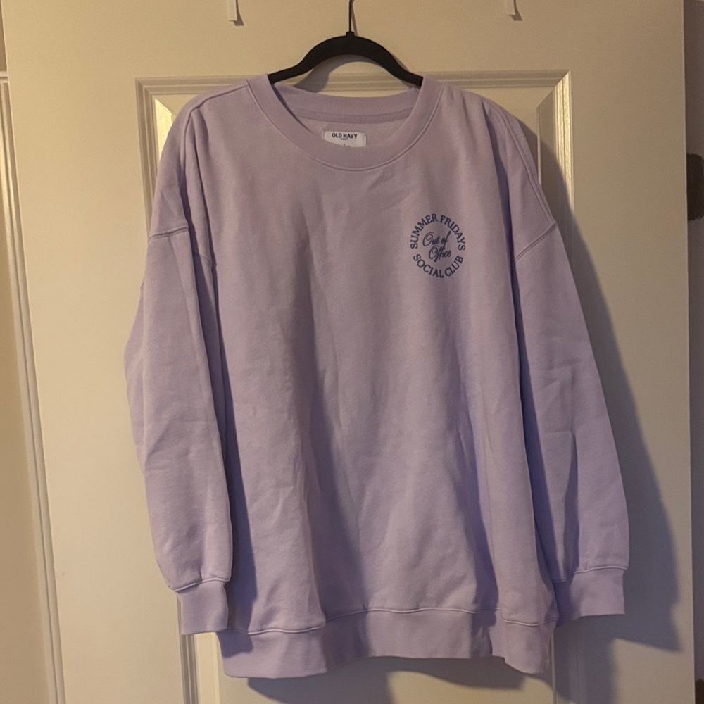 Anti Social Social Club Lavender Crewneck